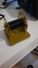 Gridfinity Wire Spool Holder for Larger Gauge Wire by Anthony Patino, Download free STL model