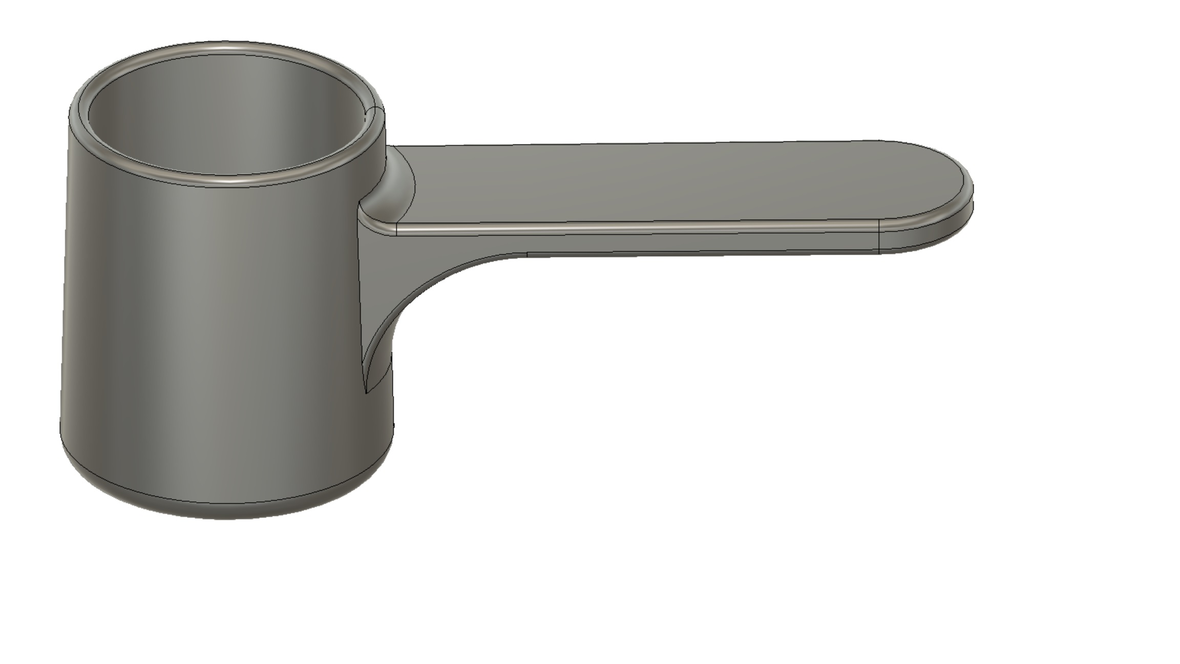 coffee scoop refill k cups by beaulif Download free STL model