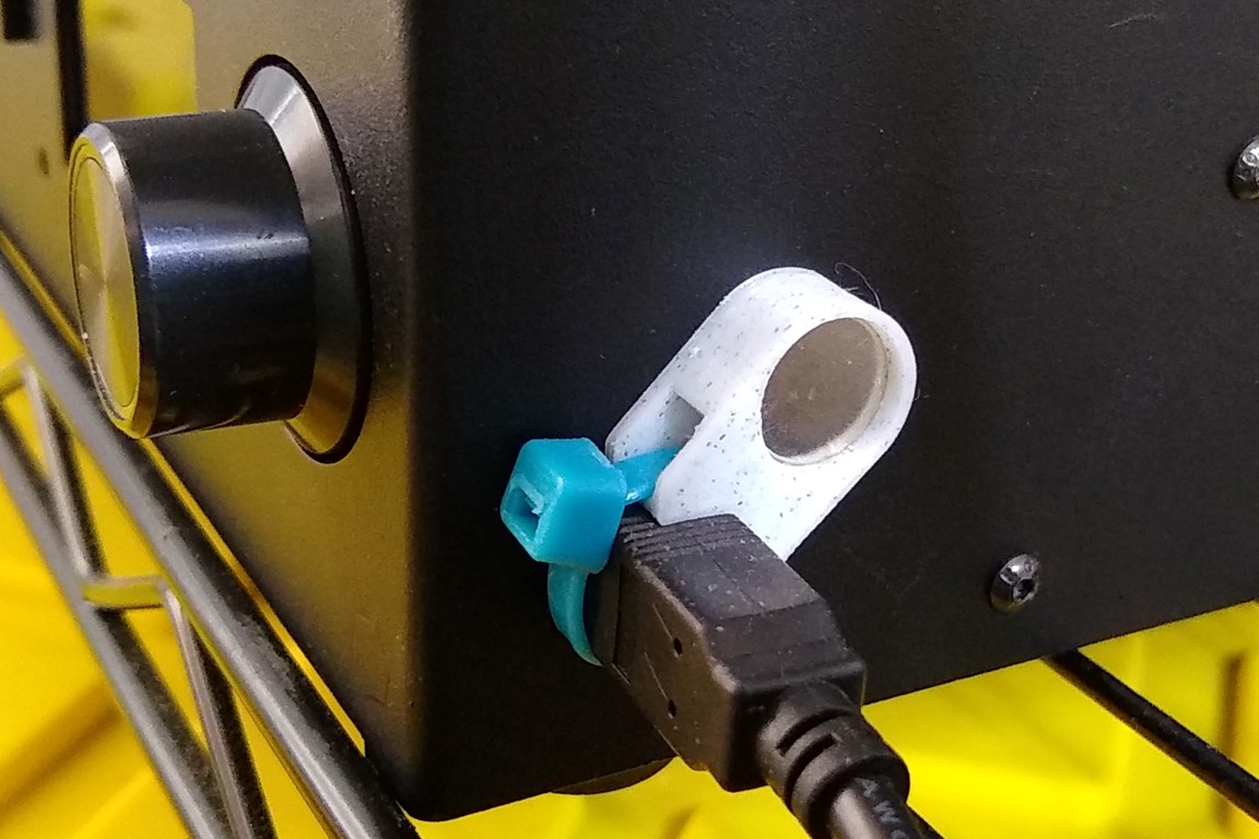 USB & Zip Tie Holder by Jeremy Cook Download free STL model