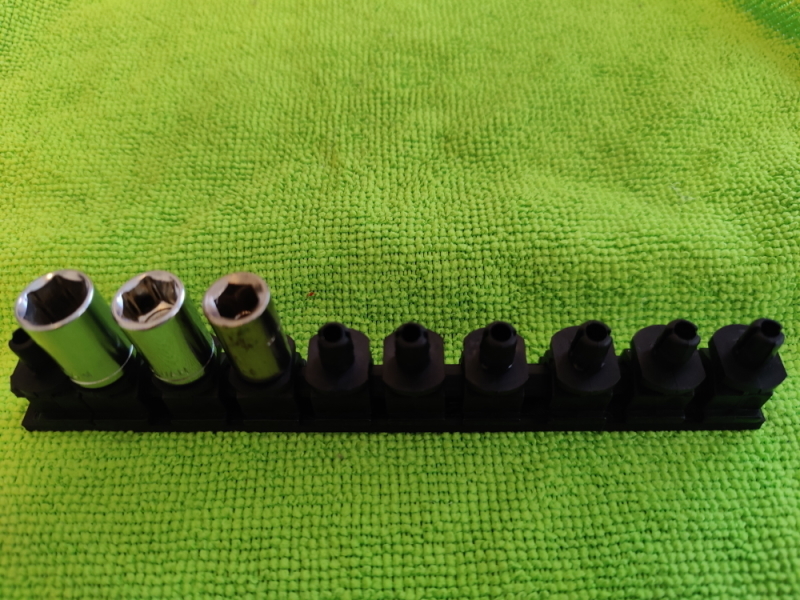 Miniatura 4 do modelo 3D Quarter Inch Socket Rail