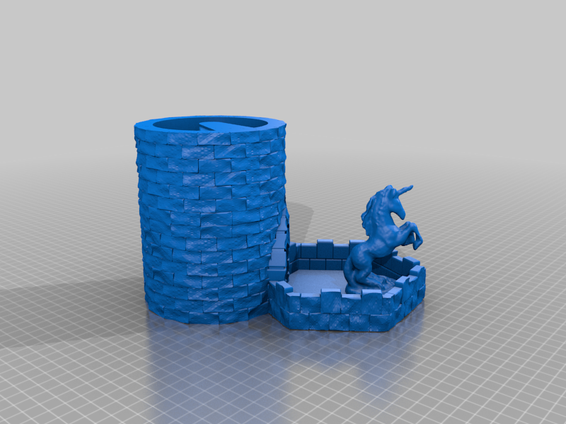Unicorn Dice Tower