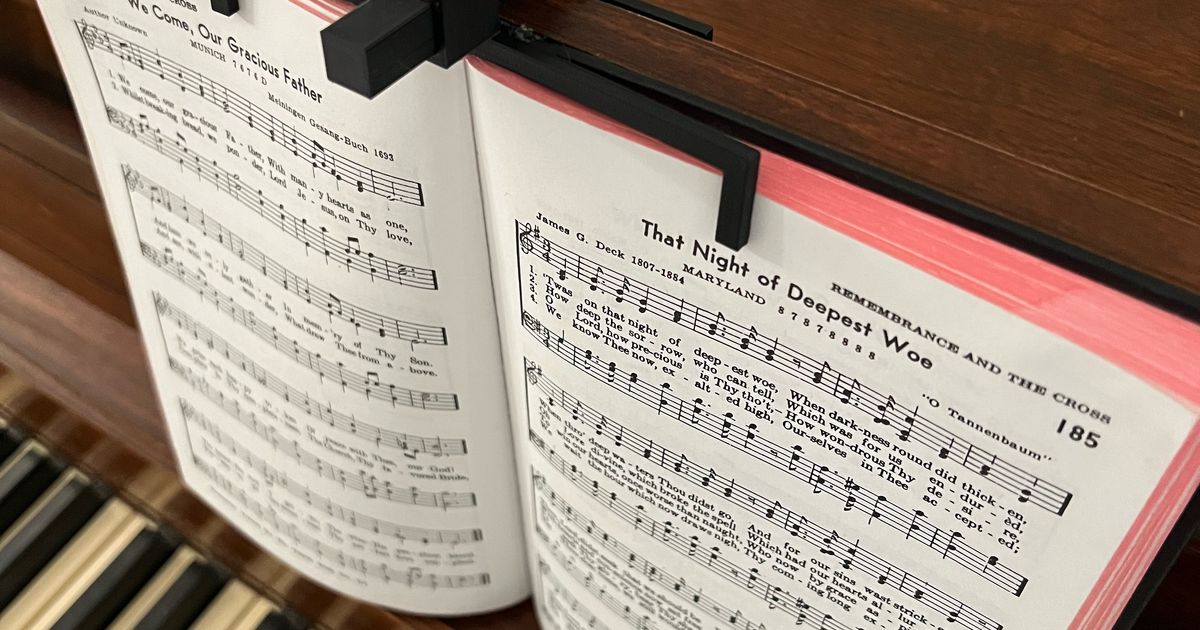 Music holder by DR. Biggs Download free STL model