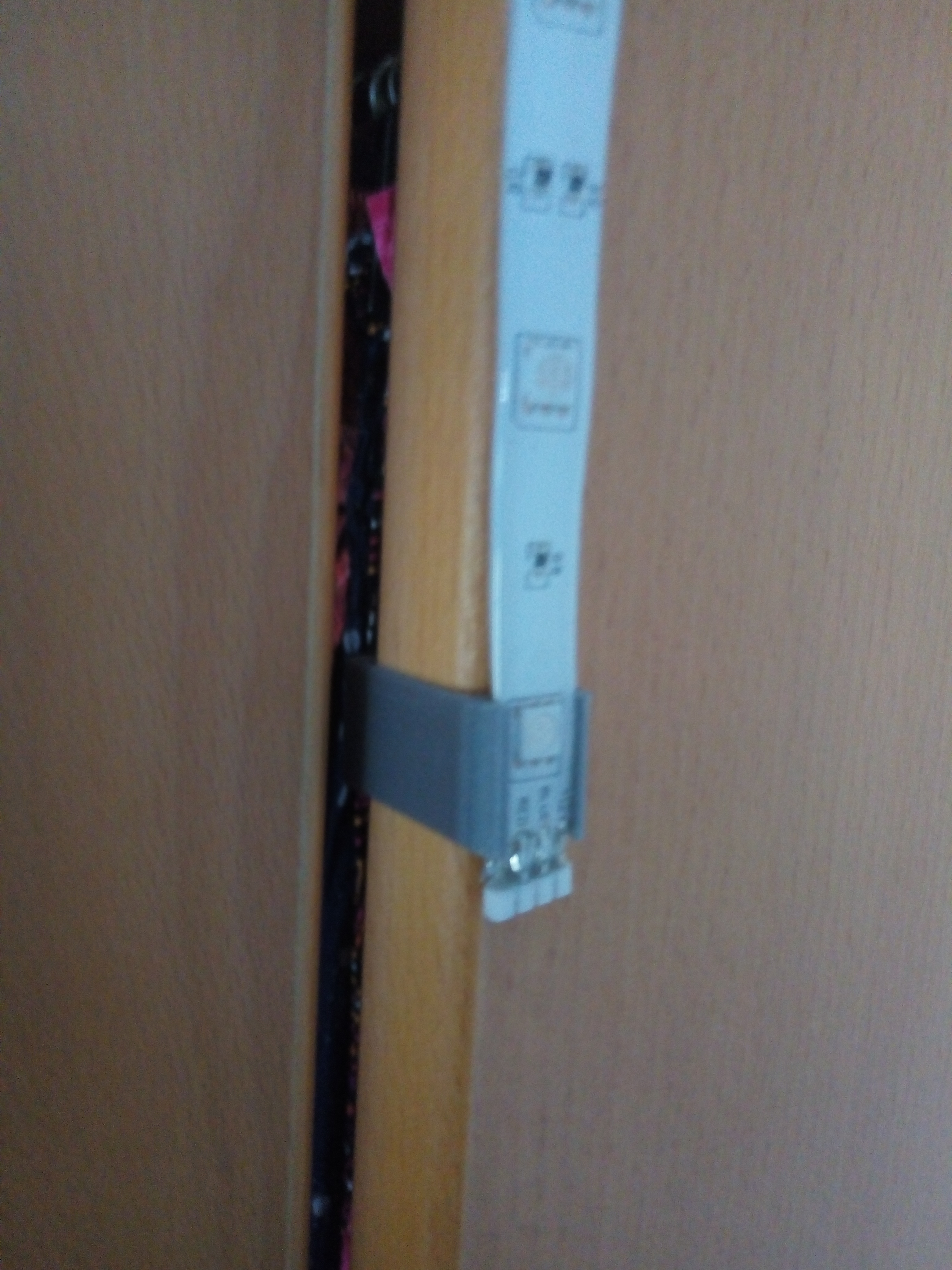 LED strip holders