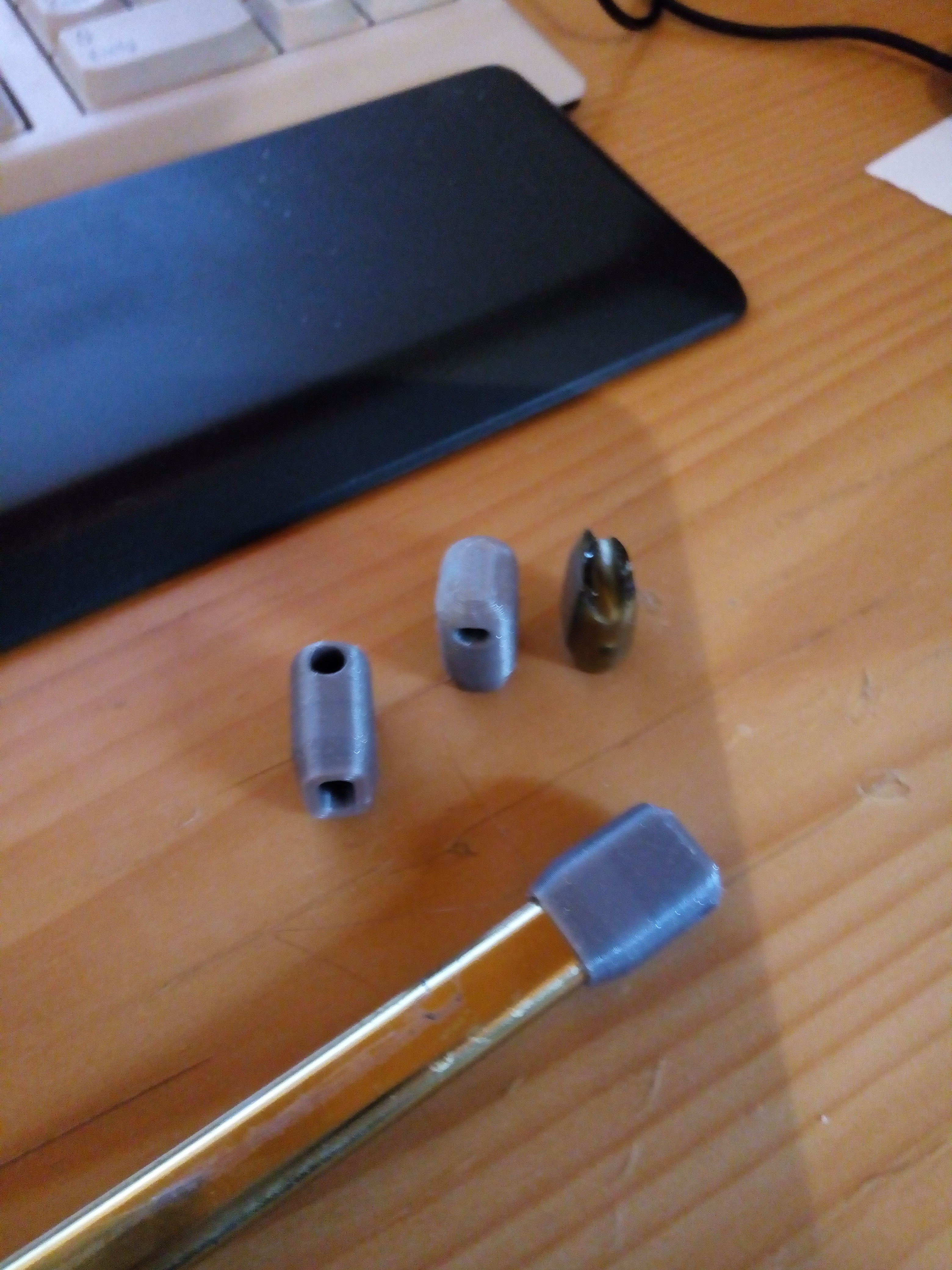 window curtain end cap