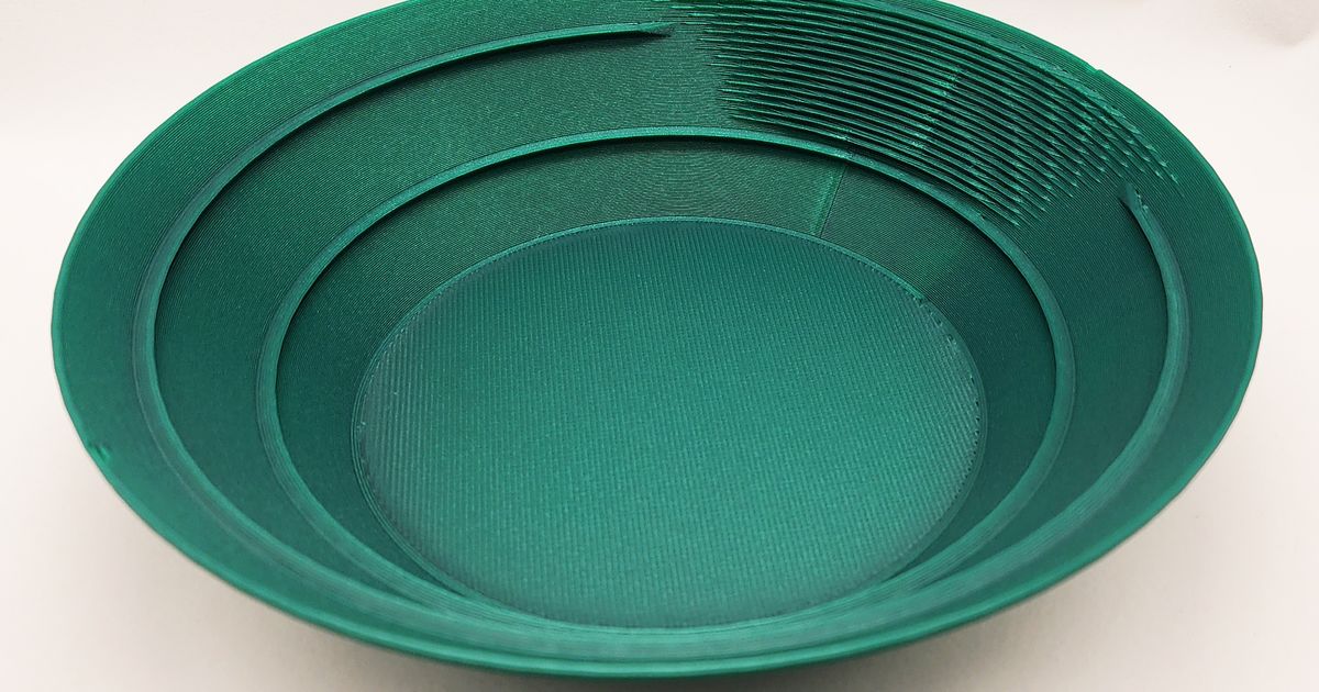 Dual Riffle Gold Pan by Triple G Download free STL model