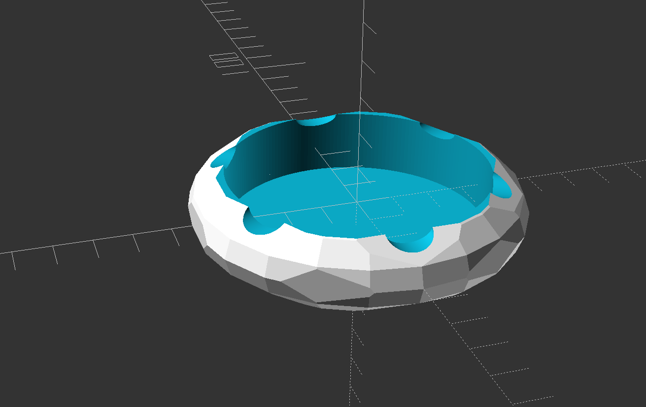 Lowpoly Ashtray