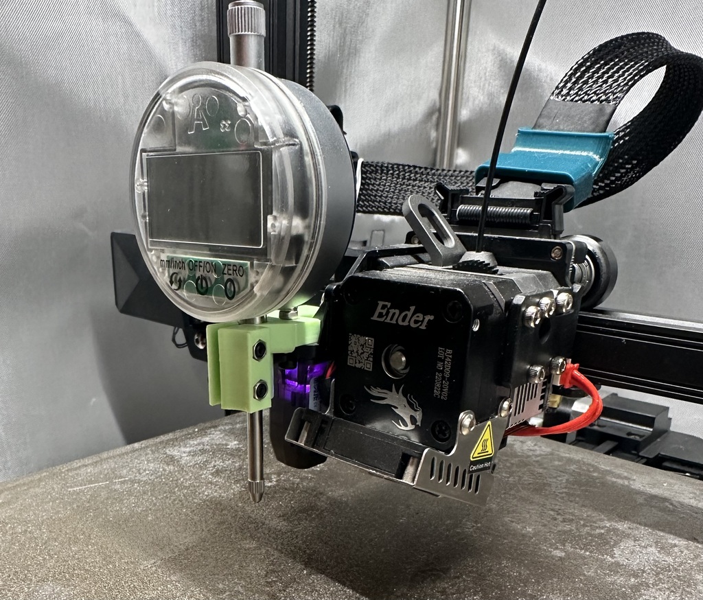 Dial Indicator Bracket for Sprite Extruder Ender 3 S1 Pro / Plus