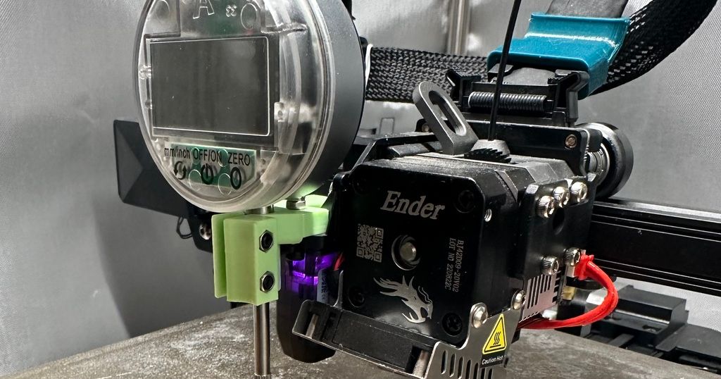 Dial Indicator Bracket for Sprite Extruder Ender 3 S1 Pro / Plus par