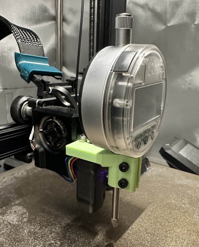Dial Indicator Bracket for Sprite Extruder Ender 3 S1 Pro / Plus by