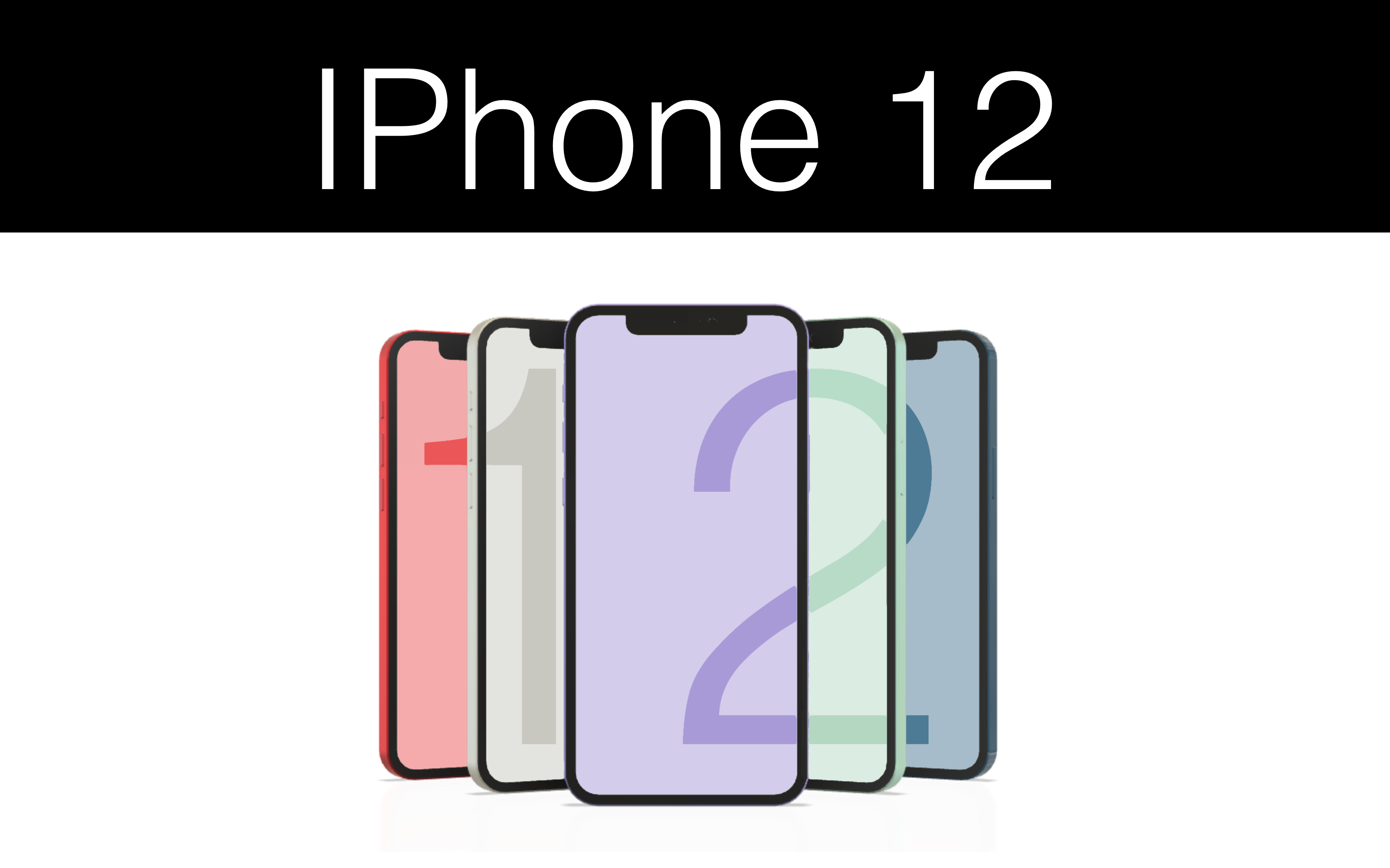 iPhone 12 Dummy Models (iPhone 12 Mini, iPhone 12, iPhone 12 Pro, iPhone 12 Pro Max)