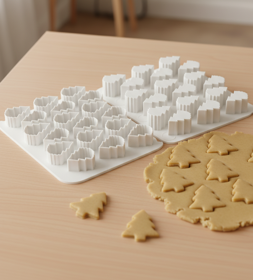 Mini Christmas tree cookie cutter