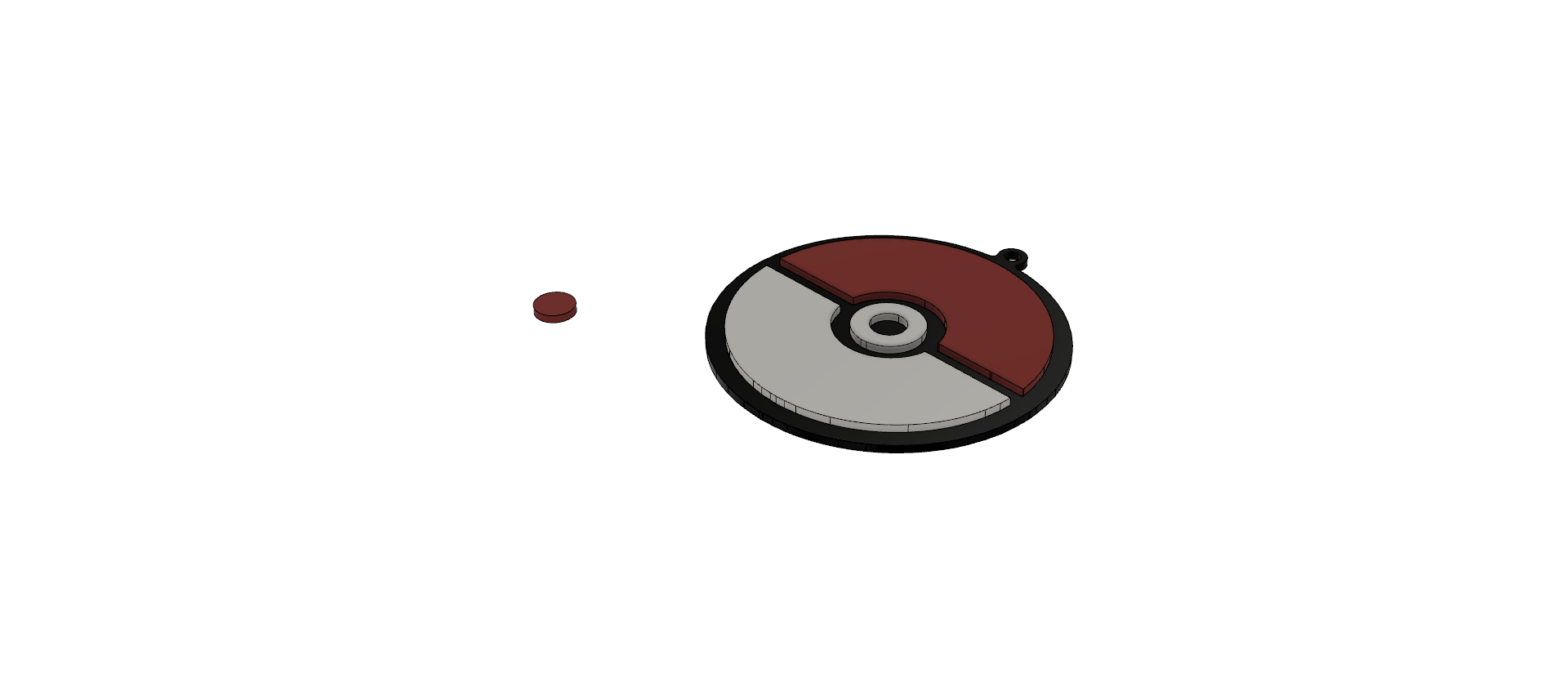 Pokeball Keychain / LLavero
