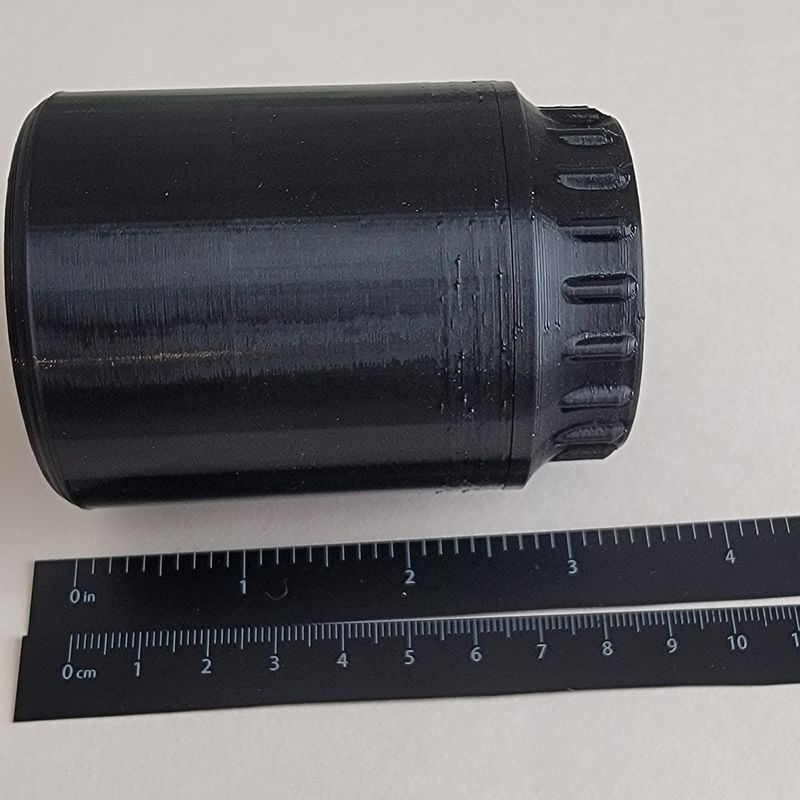 Round Threaded Storage Container by McTech3D | Download free STL model ...