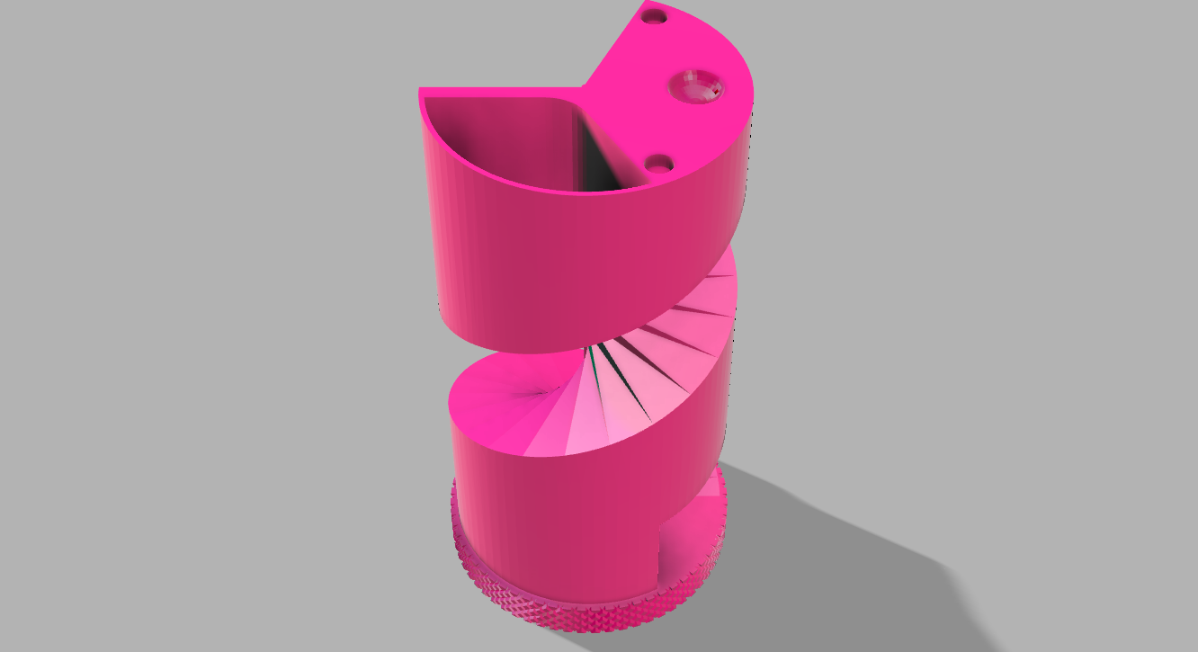 Contemporary Dice Tower/Storage v2 by dePrintinator Download free STL model