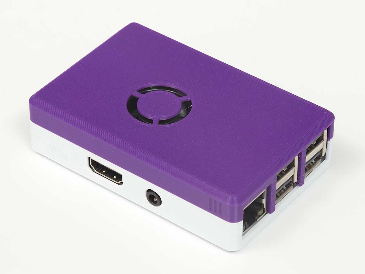 Pi-3 Case with POE+ Hat