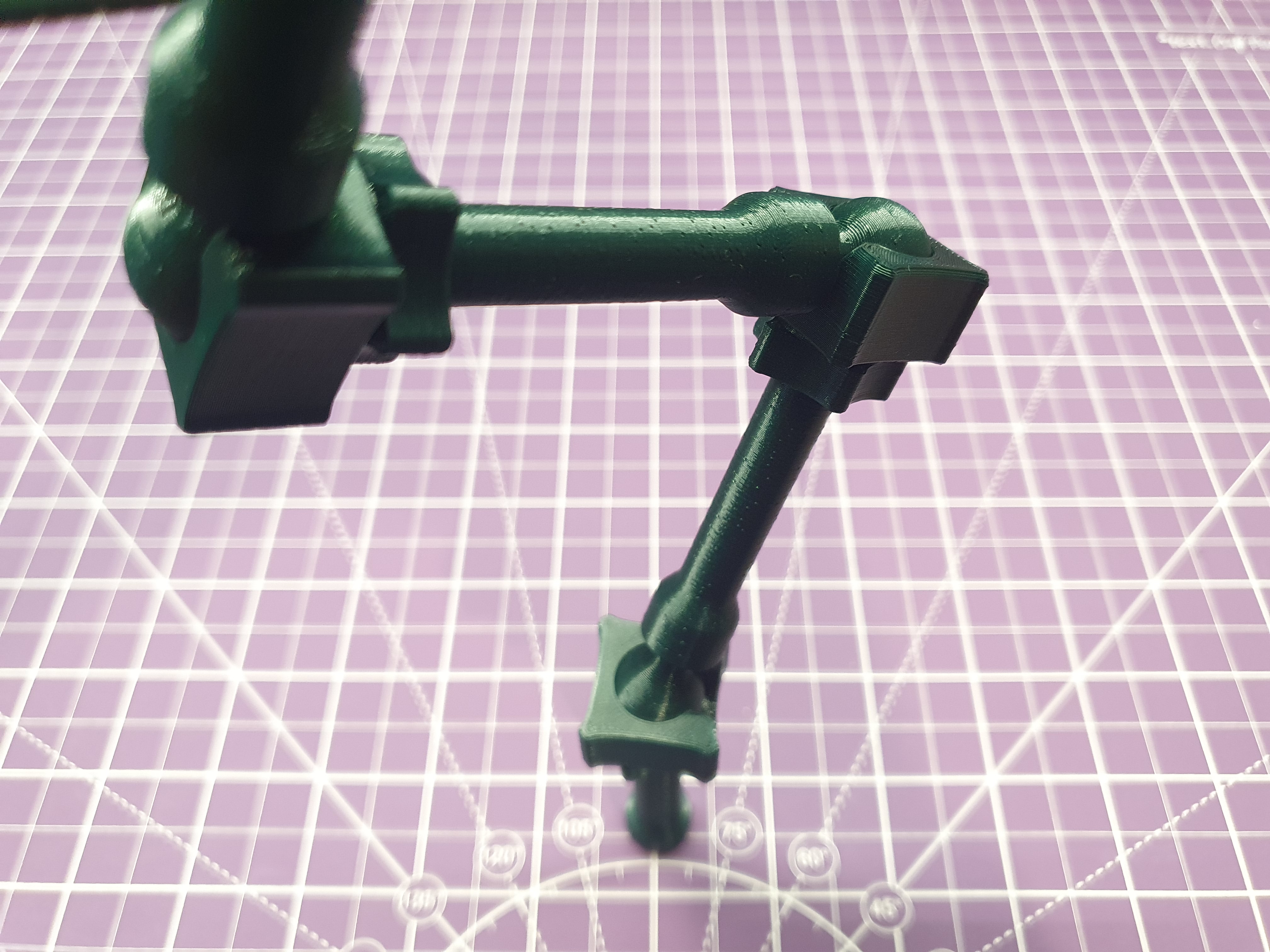 Articulated arm - super grip joints (16mm joint ball) 3D model thumbnail