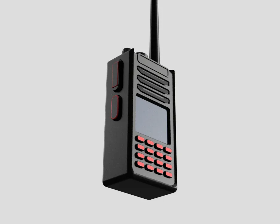 Walkie Talkie Radio (Resizable) by PowerBuffy | Download free STL model ...