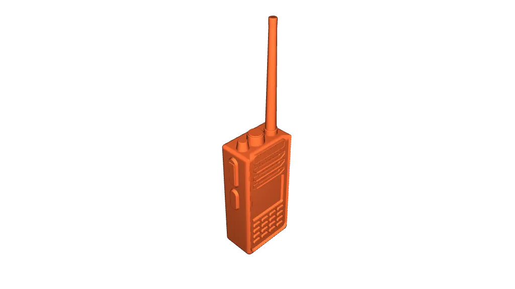 Walkie Talkie Radio (Resizable) by PowerBuffy | Download free STL model ...