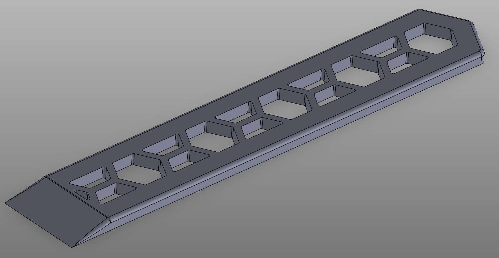 HexScraper narrow lowprofile version