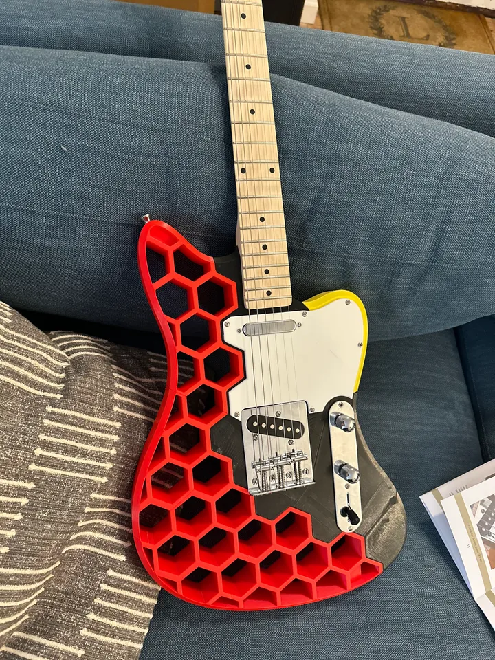 The Prusacaster - How to Design and 3D Print an Electric Guitar