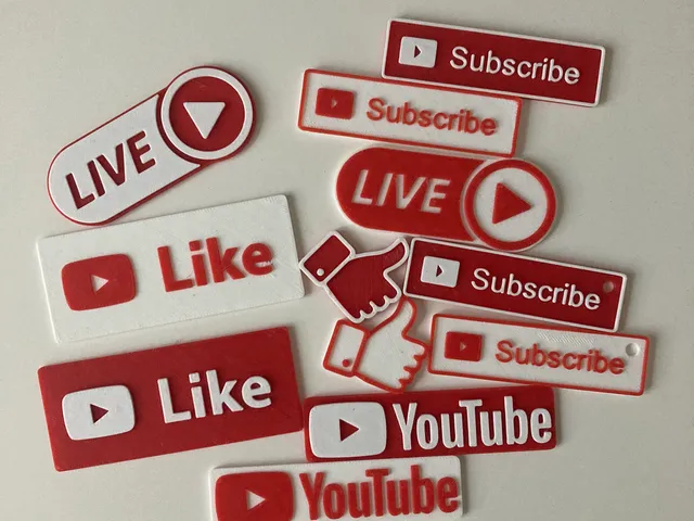 Youtube graphics pack