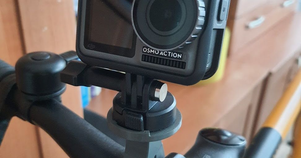 handlebar bike QuickRelease mount for DJI Osmo Action by ciamciam_w