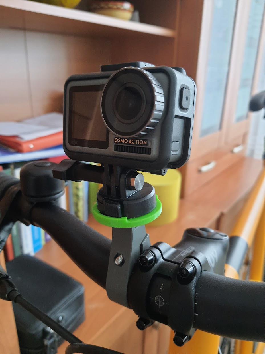 handlebar bike QuickRelease mount for DJI Osmo Action by ciamciam_w