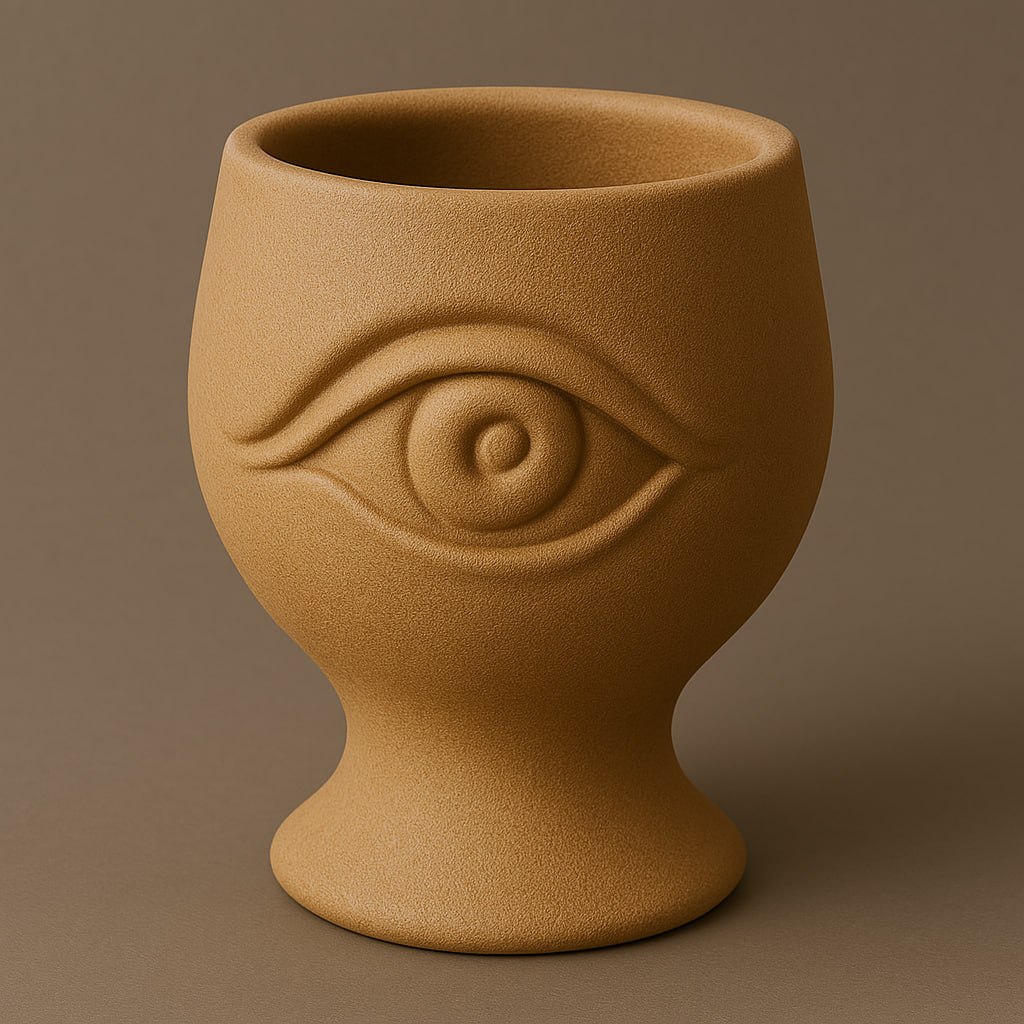 Eye Chalice Planter & Vase