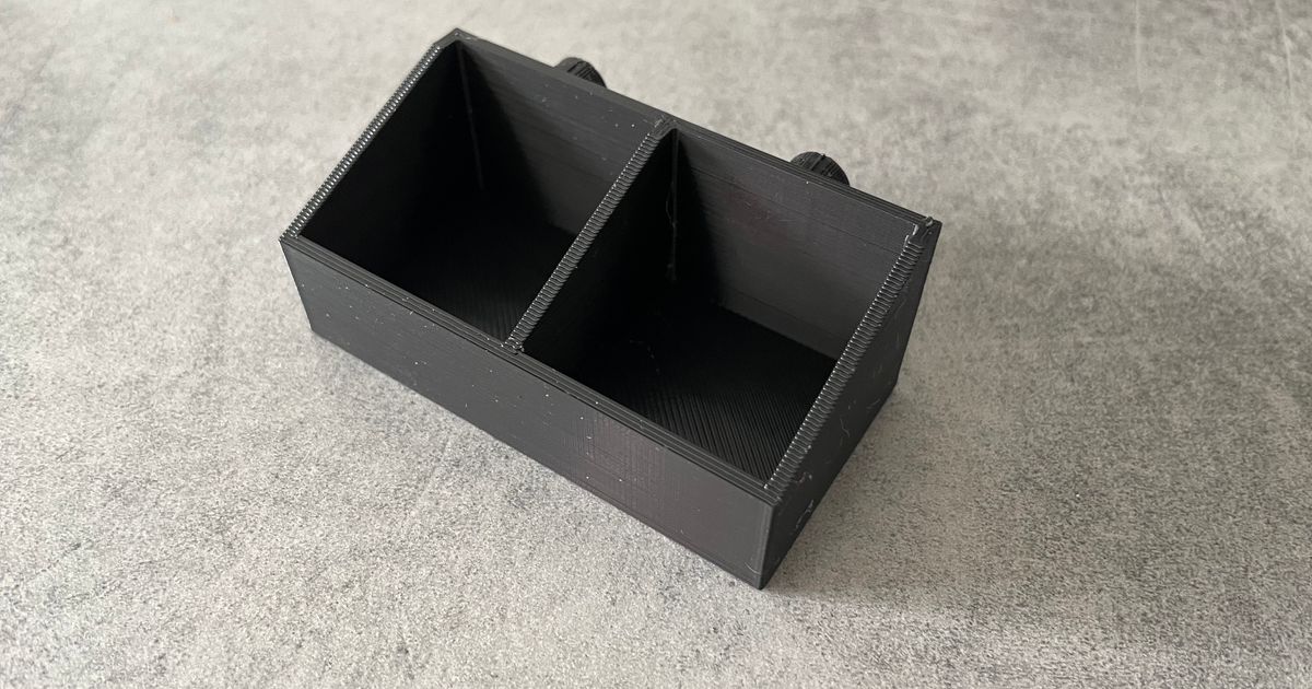 Small storage box for Lidl's Powerfix tool wall organizer by Mi7o Download free STL model