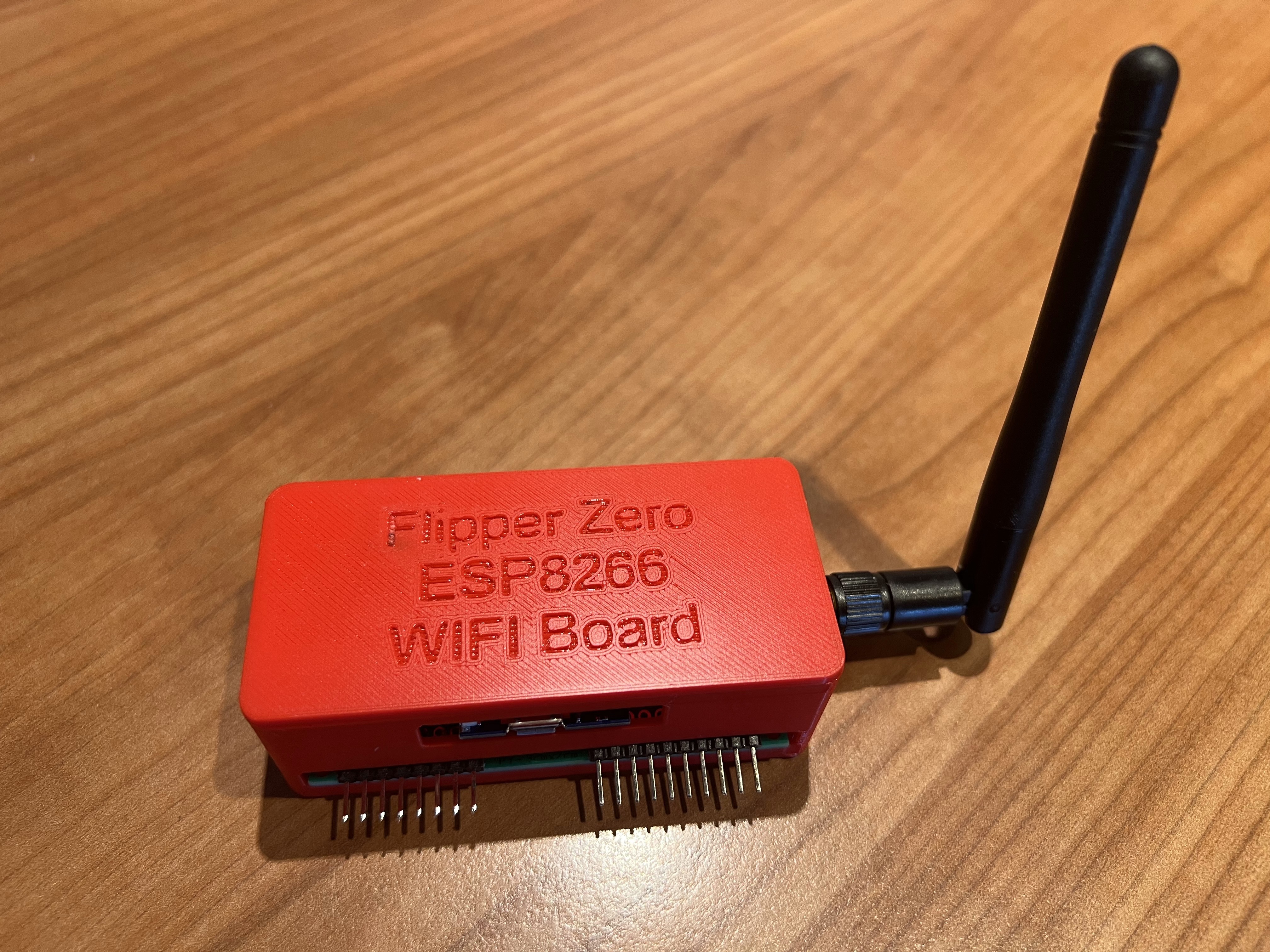 Flipper Zero ESP8266 WiFi Board Case