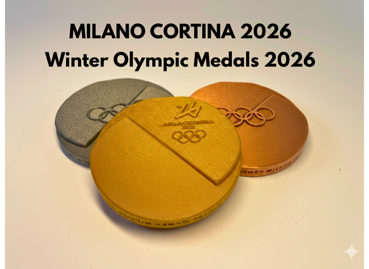 Milano Cortina 2026 Official Medal
