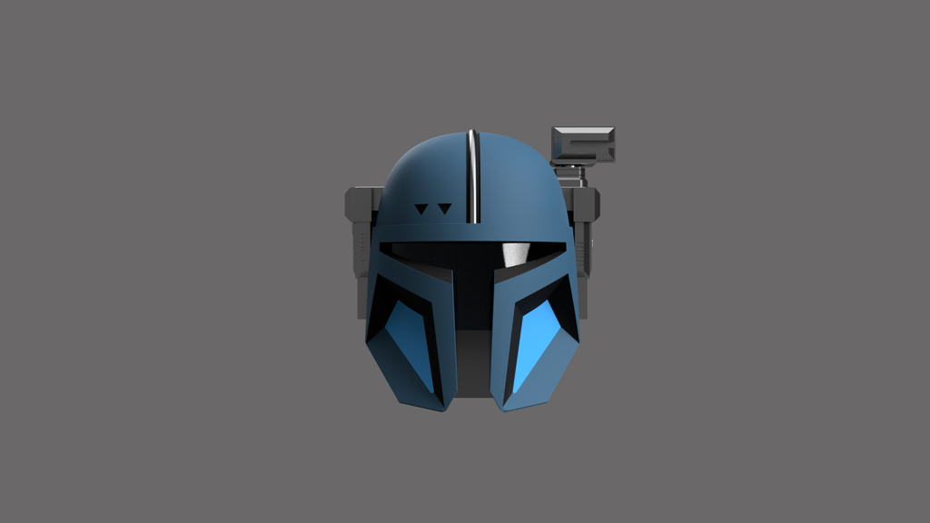 Paz Vizsla - Heavy Mando inspired helmet CLEAN+DENTED