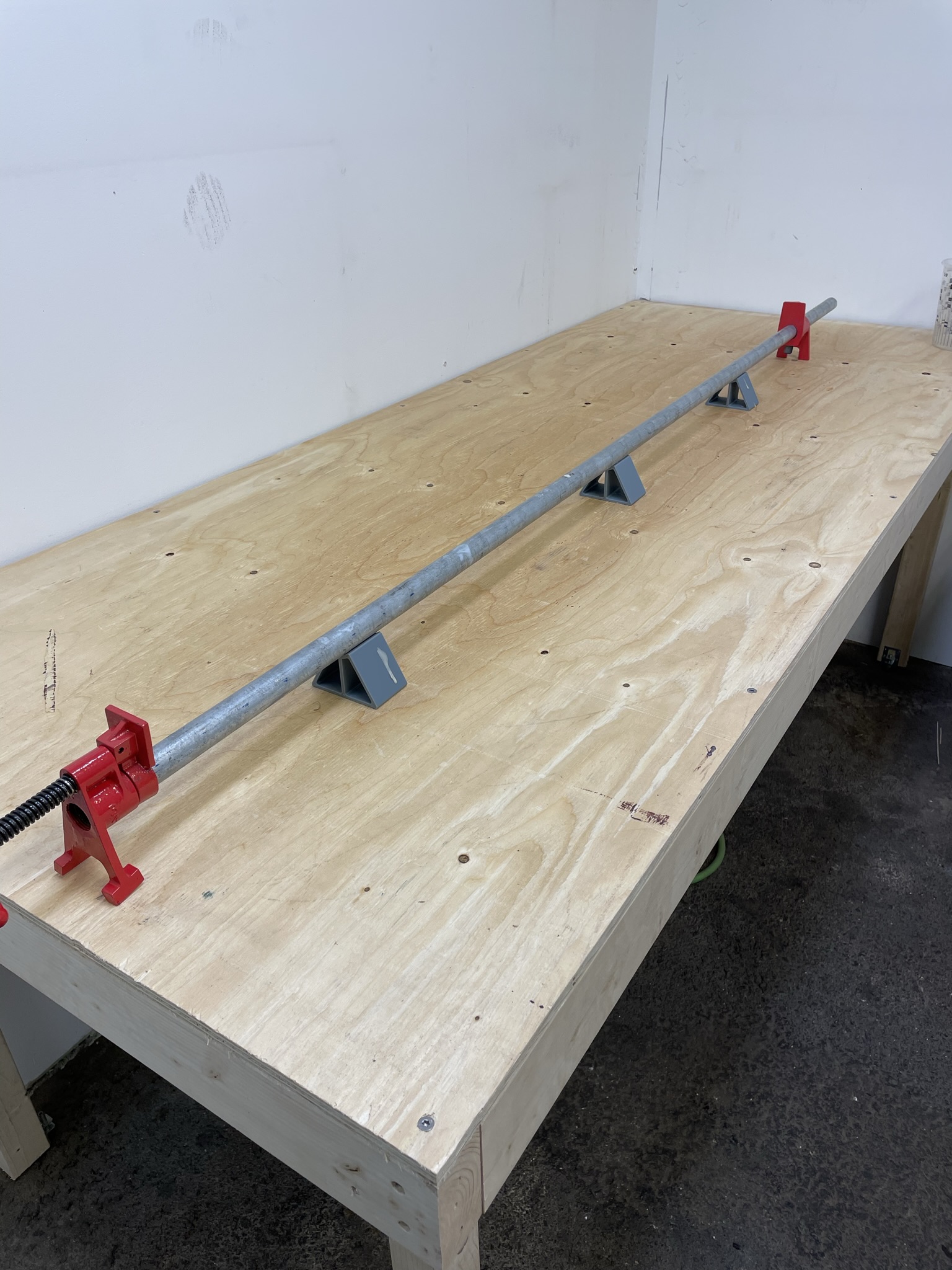 3/4'' Pipe clamp support by rikskeff Download free STL model