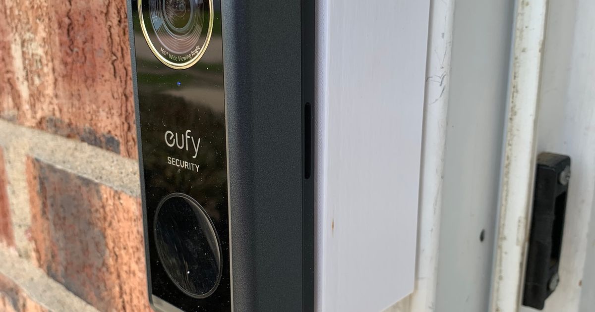 Eufy Dual Video Doorbell Mount by Teraflop | Download free STL model ...