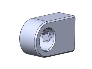TUBE PIPE ROD HANDLE 16mm DIAMETER