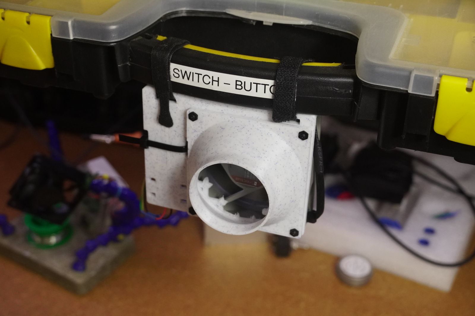 PC Fan Mount For Stroller Harbor Freight Storage Bins Anything You 