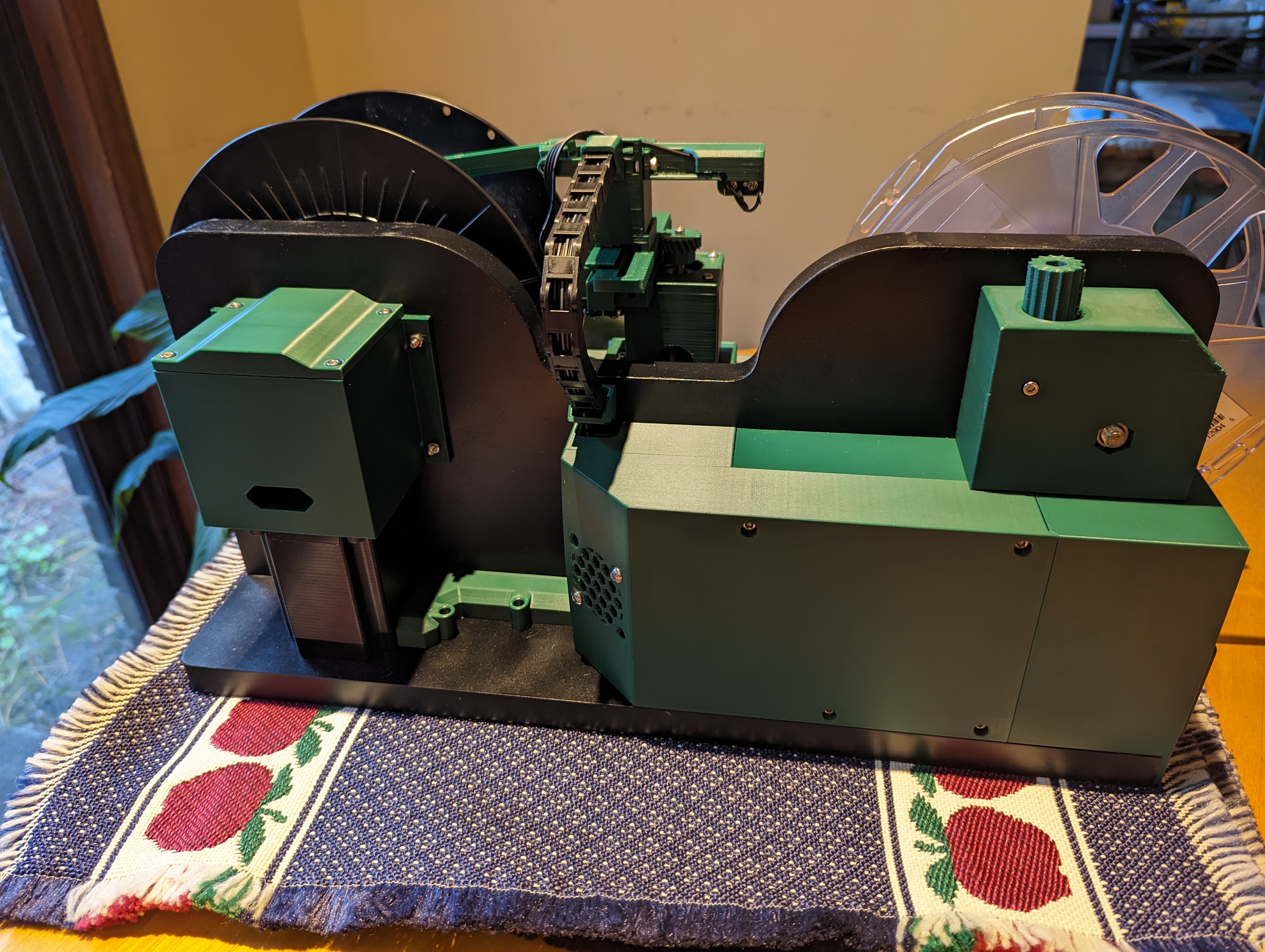 Rewinder 90 degee Motor Mount and Covers