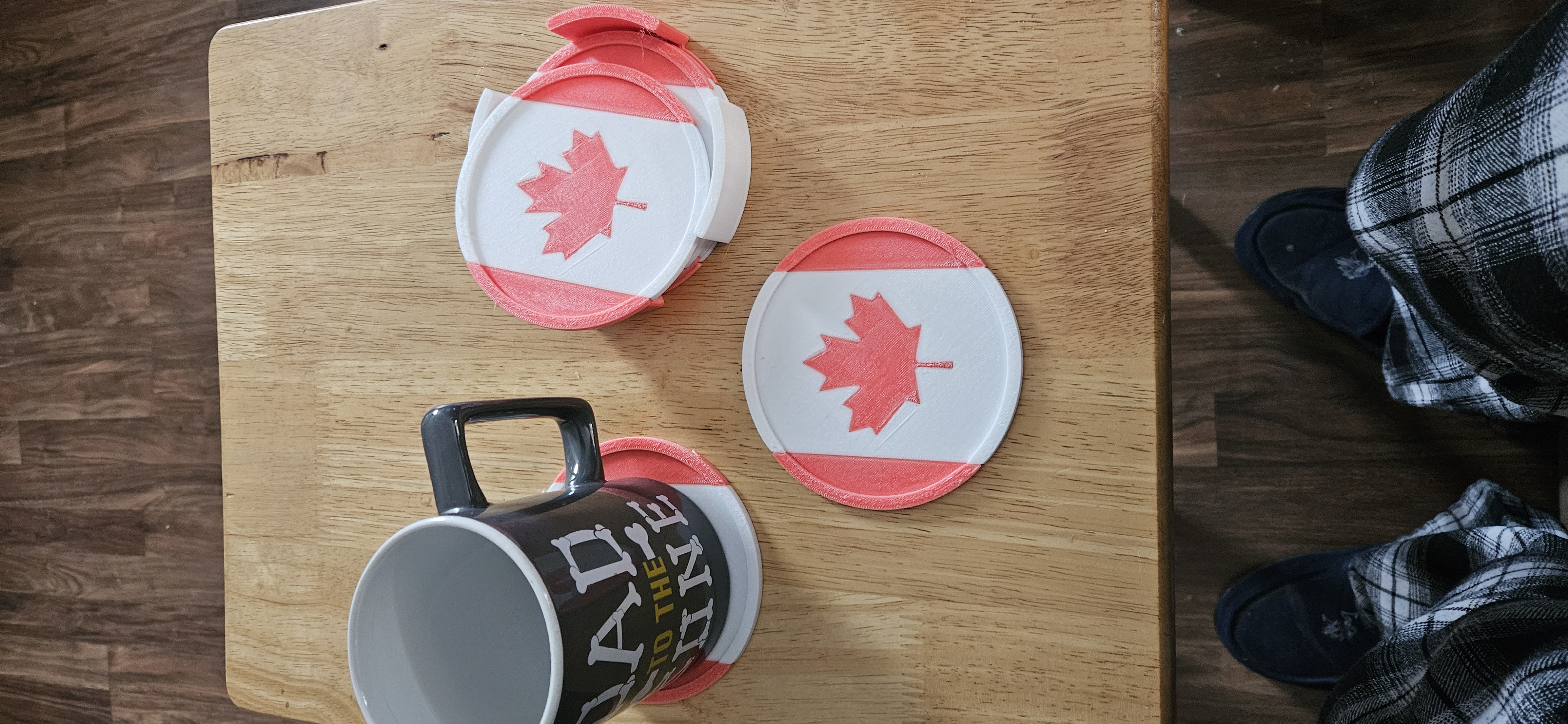 Canadian Coaster Set