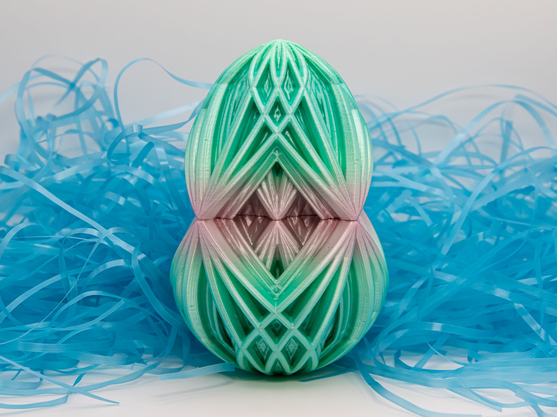 Miniatura 2 do modelo 3D Kaleidoscope Easter Egg (4 Sizes)