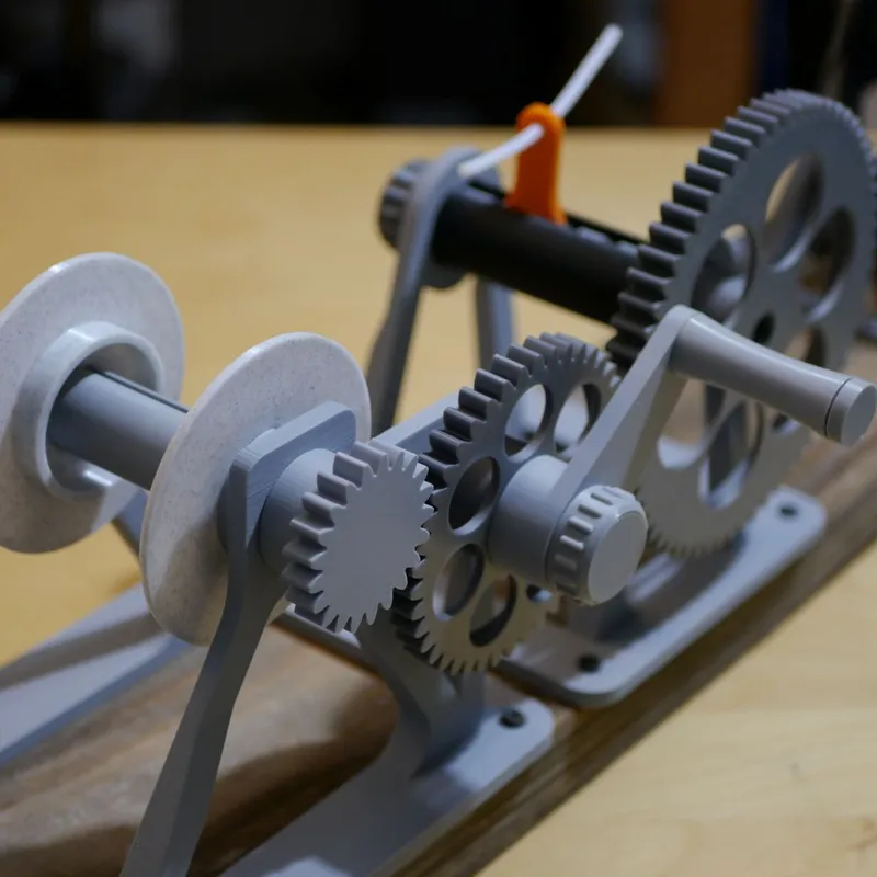 Filament Spool Winder by V3 Precision, Download free STL model