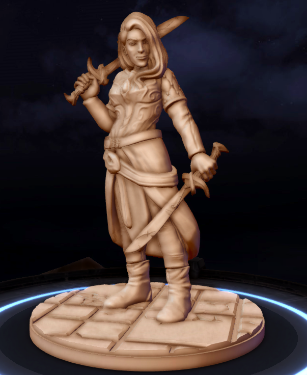 Female Elf Assassin