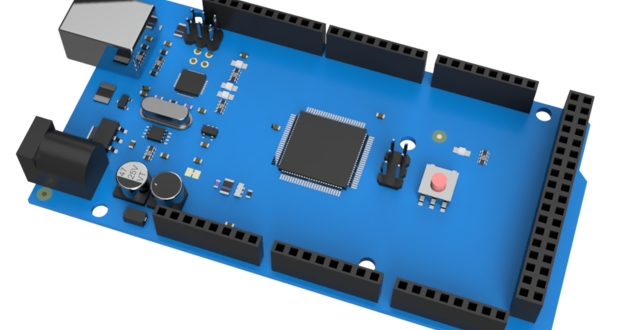 Arduino Mega 2560 model (Rexqualis version) by Hack_n_Splice