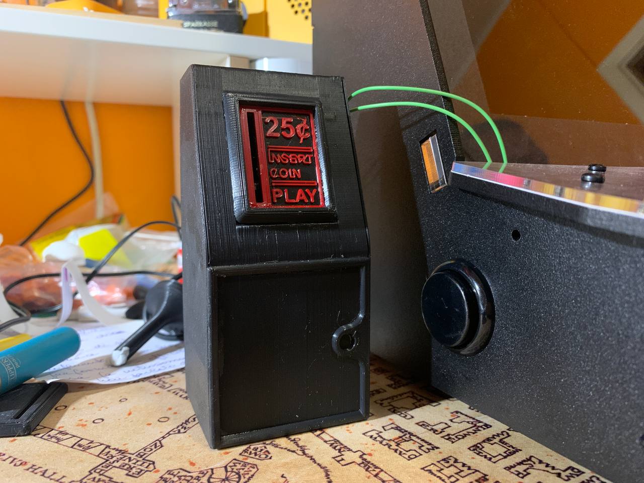 Working Coin Acceptor - for Arcade system (Retropie, raspberry, Picade