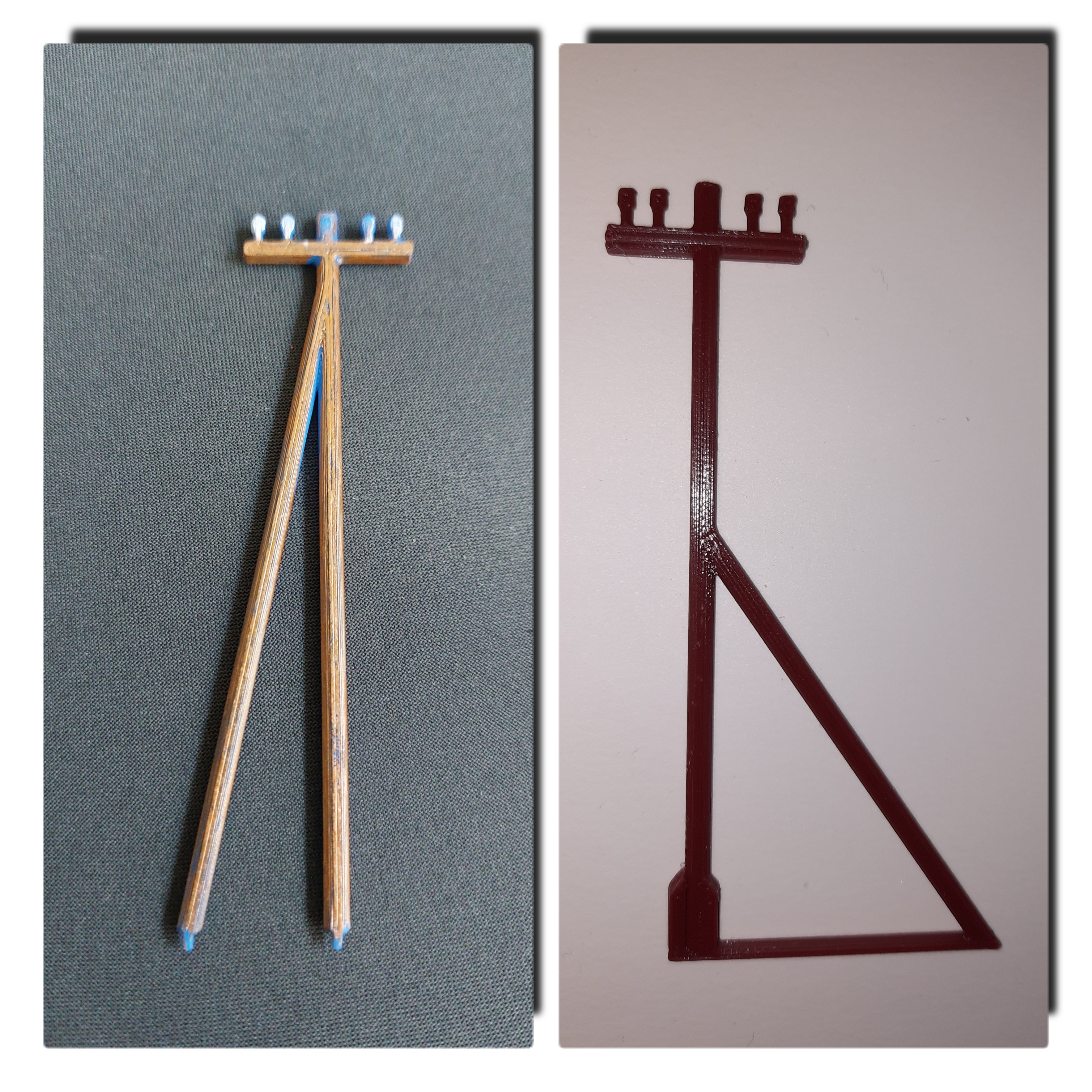 Telegrafenmast (1:87)