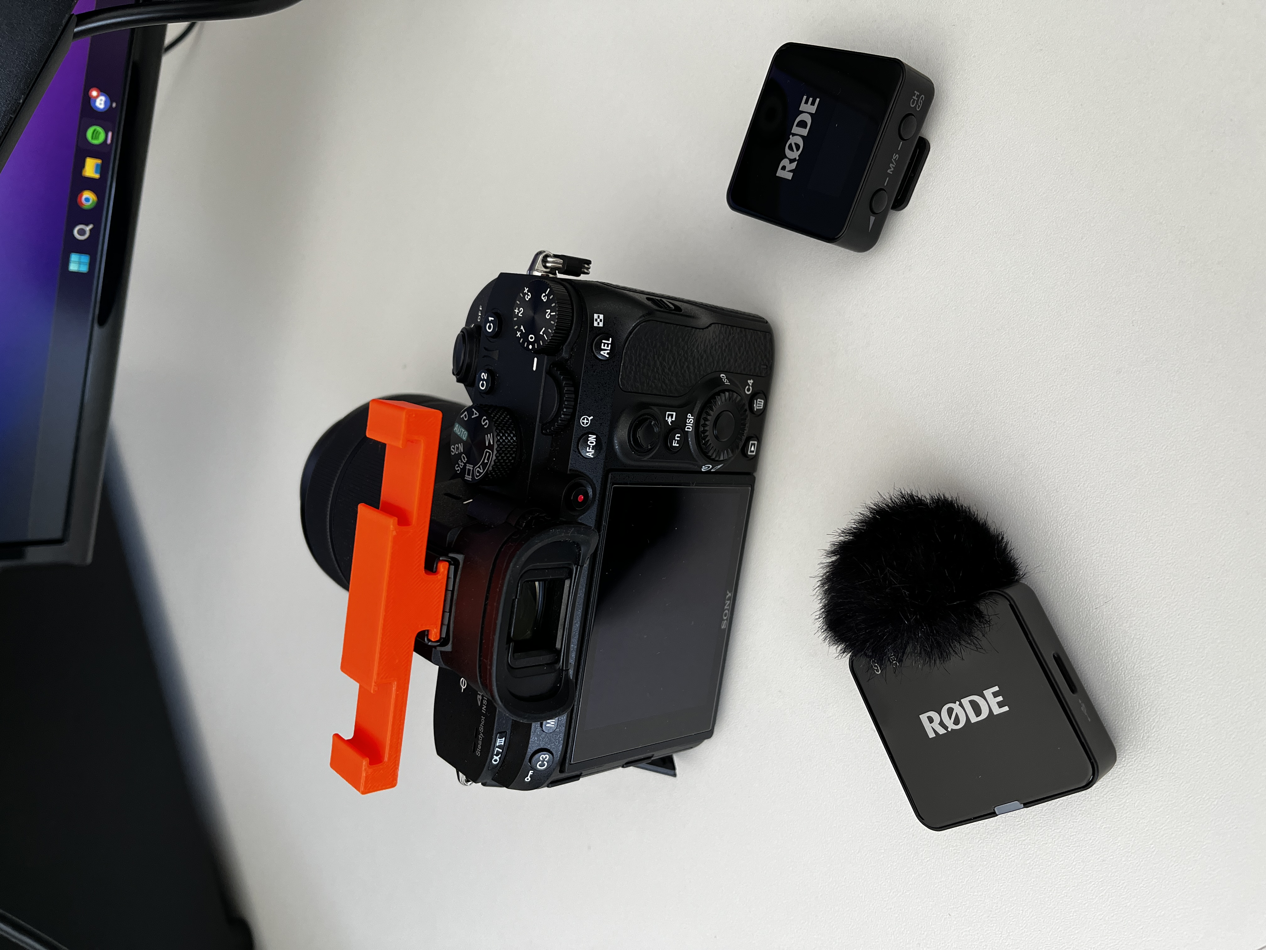 Double camera hotshoe reduction — miniatura 3