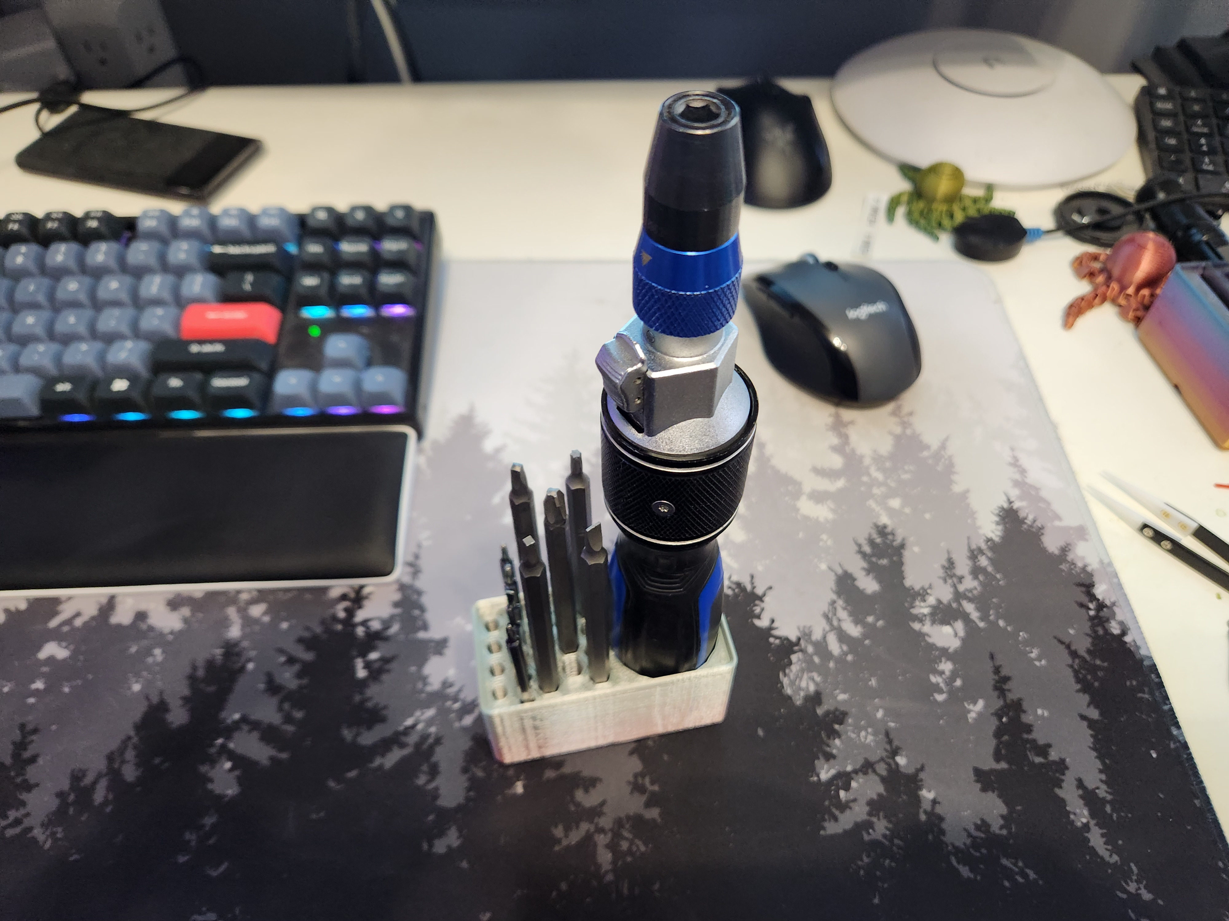 Gridfinity Kobalt Double-drive screwdriver and bit holder