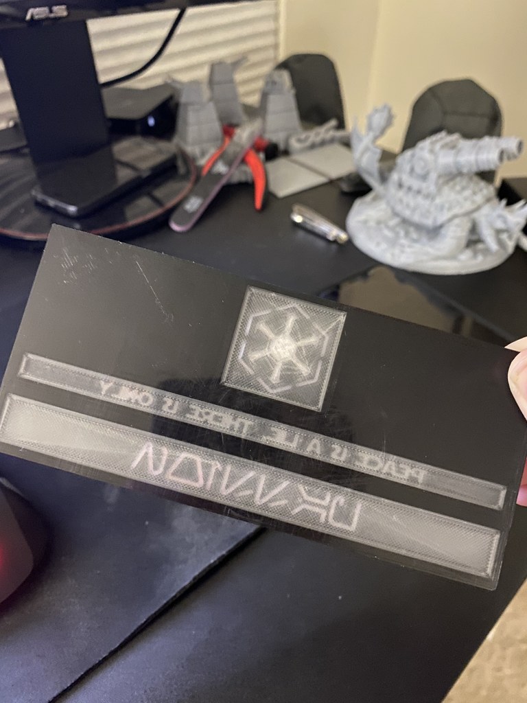 Star Wars Sith Code Wall Art (Multi Material) — miniatura 5