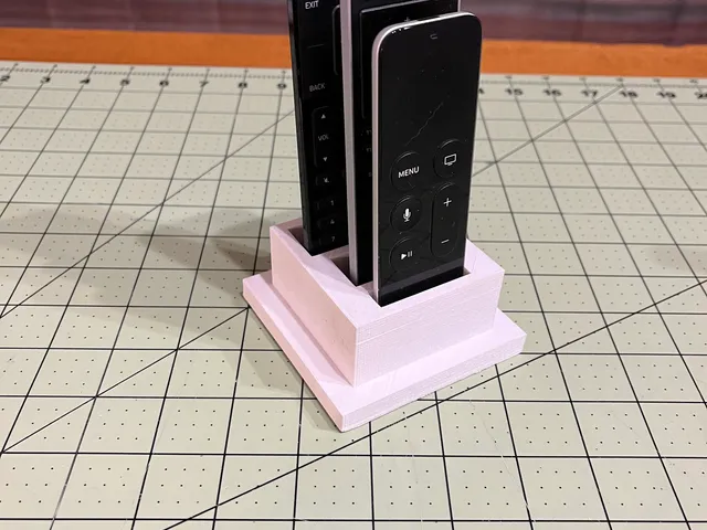 Holder for 3 TV Remotes