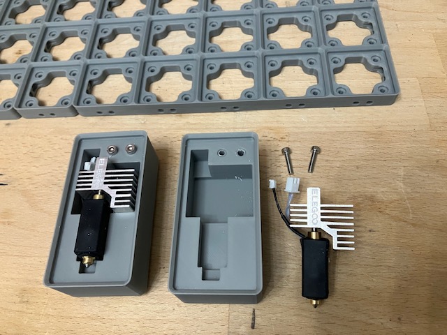 Elegoo Centauri Carbon Gridfinity Hotend holder