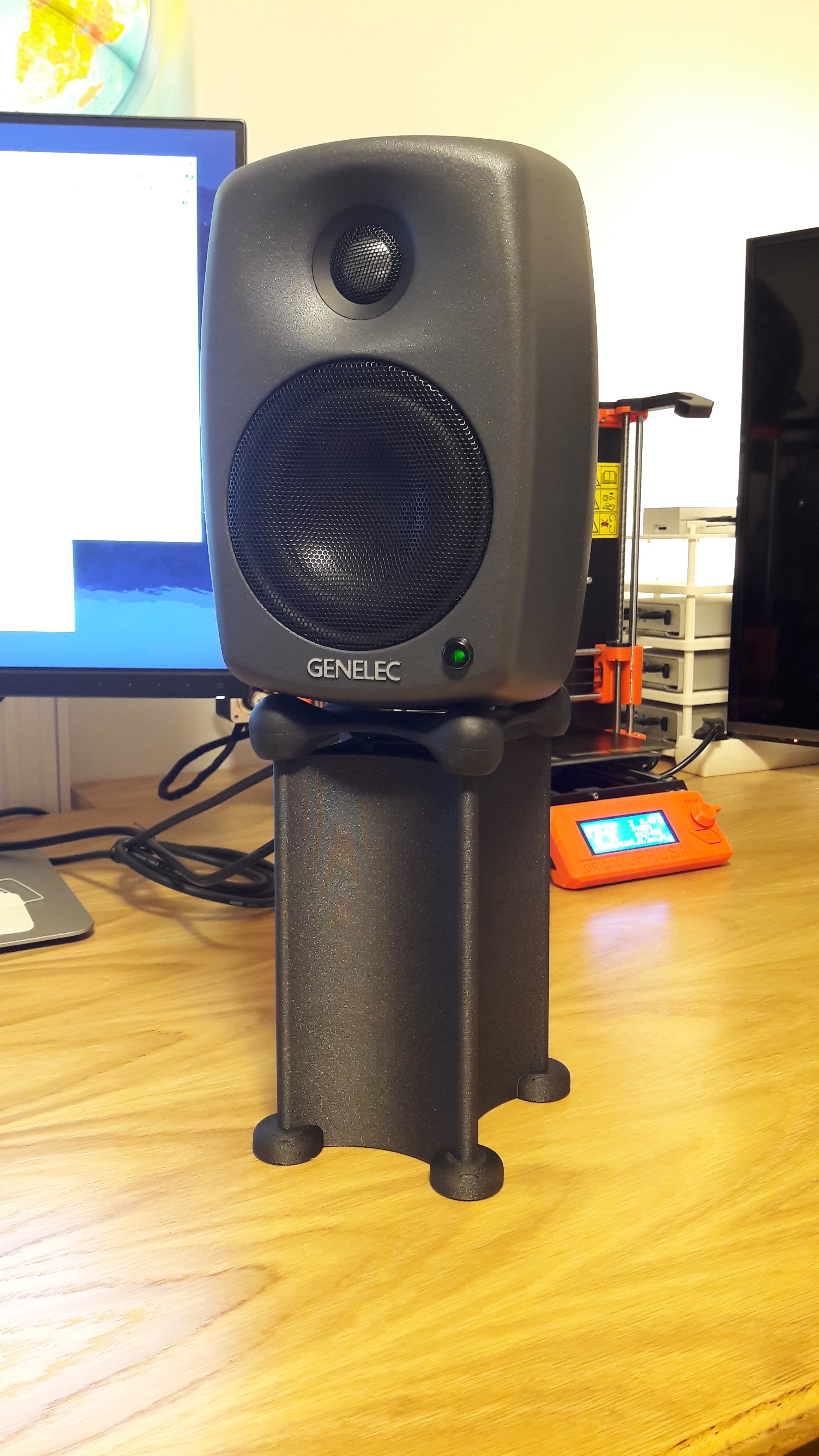GENELEC 8020D Speaker Stand by Makak007 Download free STL model